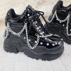 Space Candy by Anthony Wang 4" Sneaker Wedges